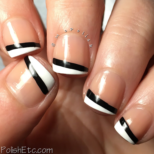Black and White Nails for the #31DC2018Weekly - McPolish