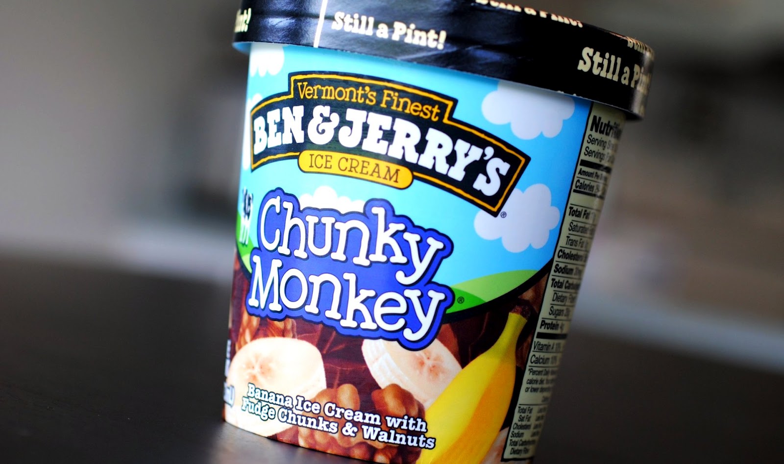 food and ice cream recipes: REVIEW: Ben & Jerry's Chunky Monkey