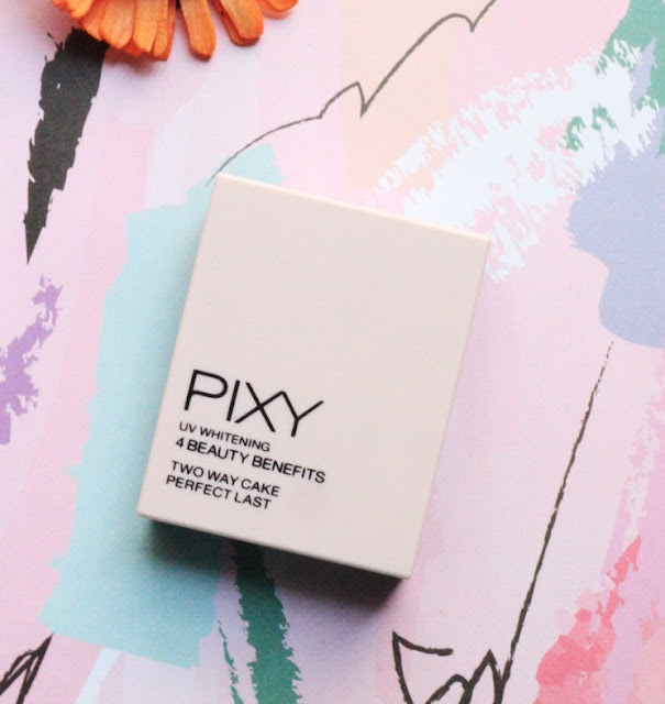 makeup pixy two way cake perfect last