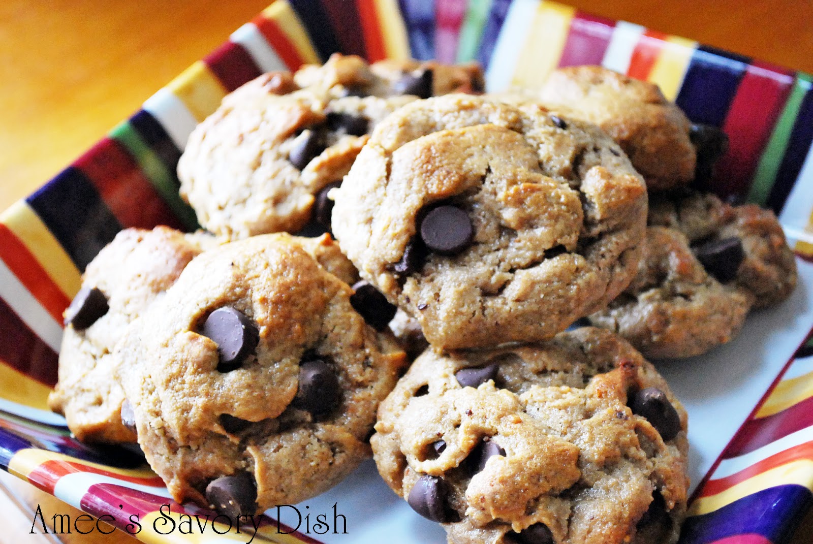 Food for Karen Almond Butter Dark Chocolate Chip Cookies