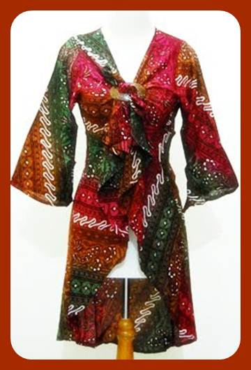 Update model ibajui batik iwanitai iterbarui warna warni