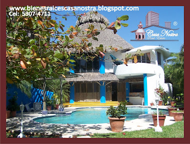 casa vacacional en la playa