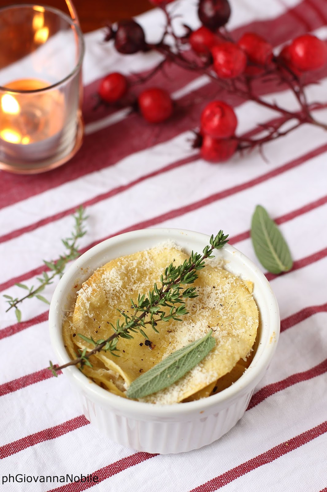 Lasagne farcite con ricotta, prosciutto cotto Lenti & Lode Cuore