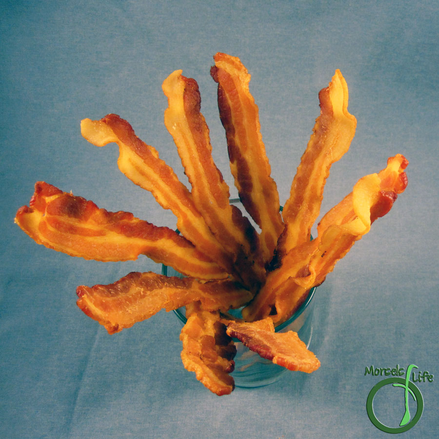 Morsels of Life - Crispy Bacon Strips - Make ultra crispy bacon strips in your oven.