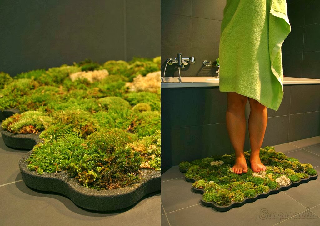 Soaparcadia Homemagic Crafts Nature Bathroom Mat Decor With Real