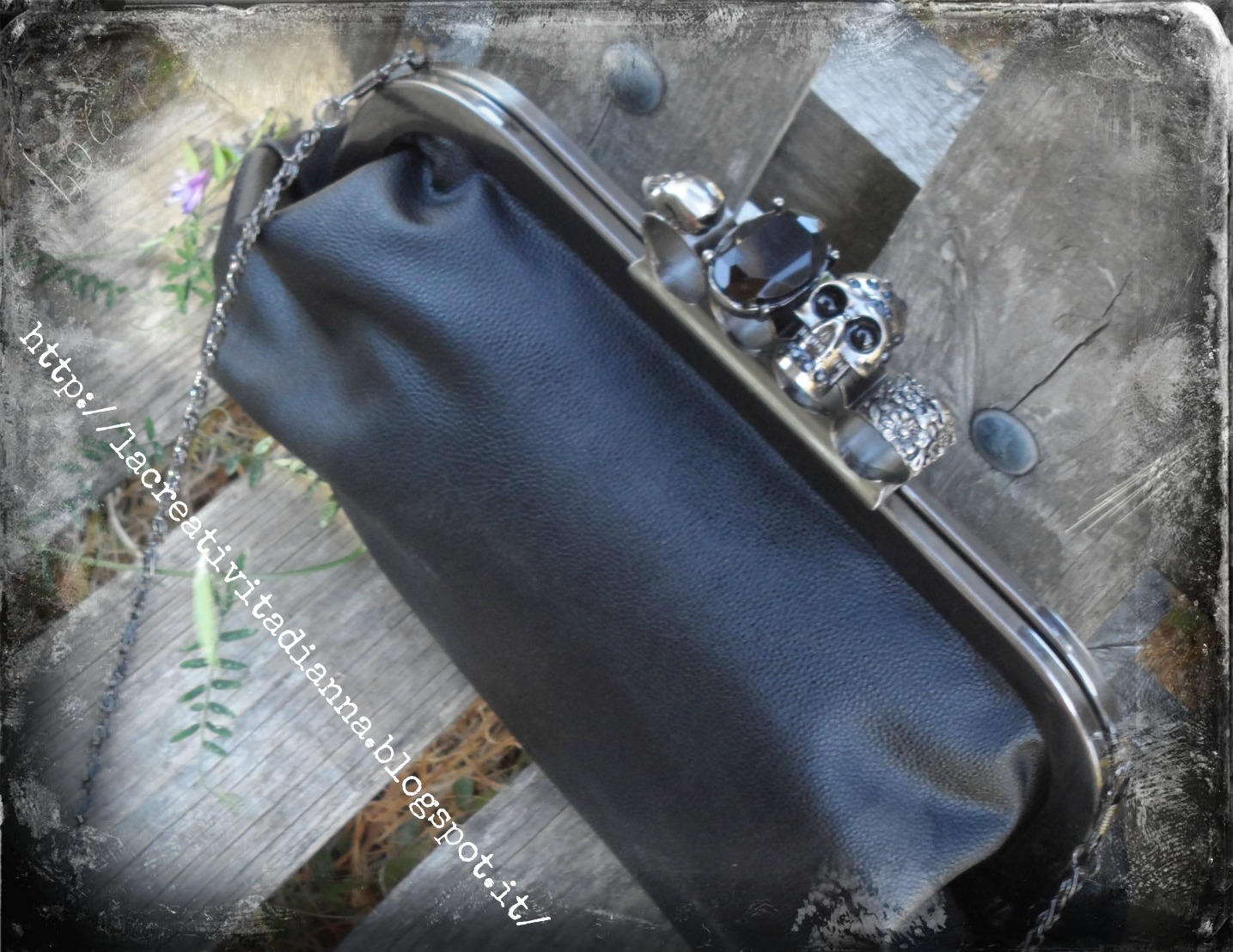 La Creatività di Anna!!! OASAP CLUTCH BAG & EARRINGS ANGEL WING.