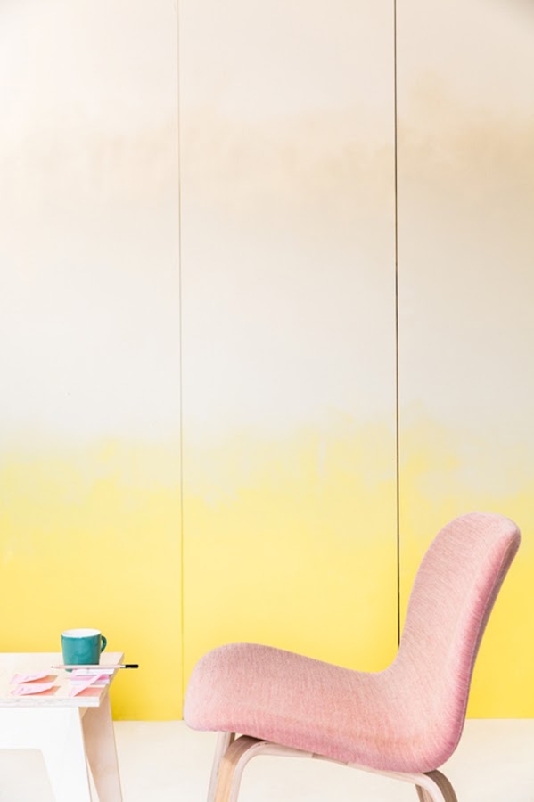 como pintar con efecto degradado