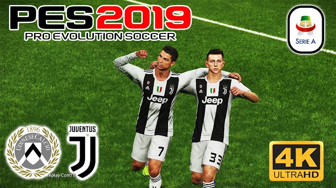 PES 2019 | Udinese FC vs Juventus | Italy Serie A | PC GamePlaySSS