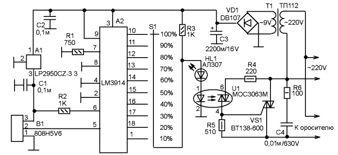 Tool Electric: LM3914