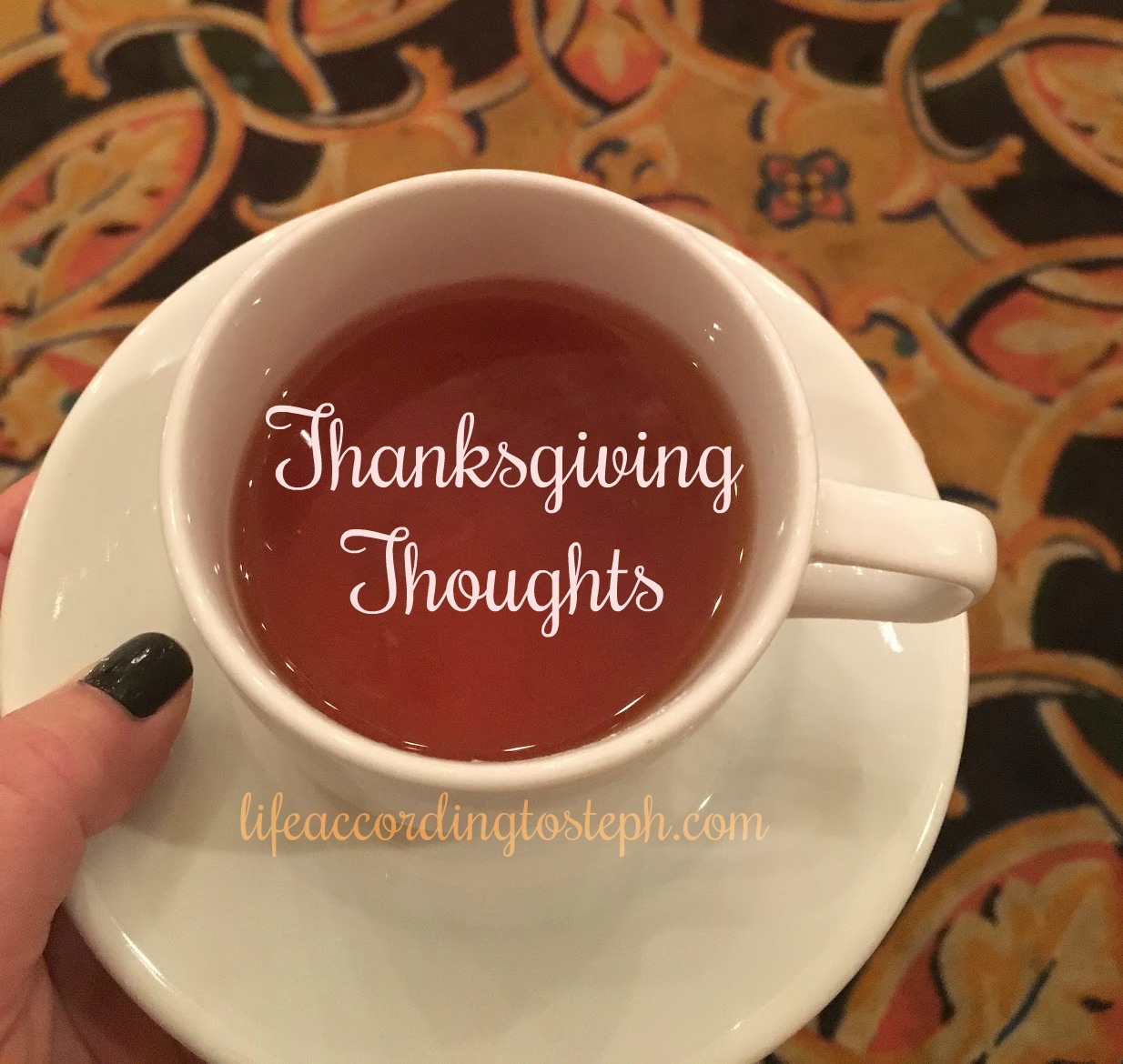 What is the perfect thanksgiving menu