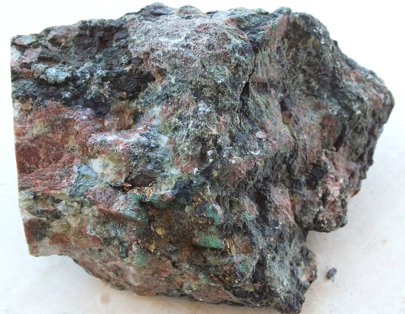 GOLD at the COPPER KING GoldCopper Mine, Cheyenne, Wyoming