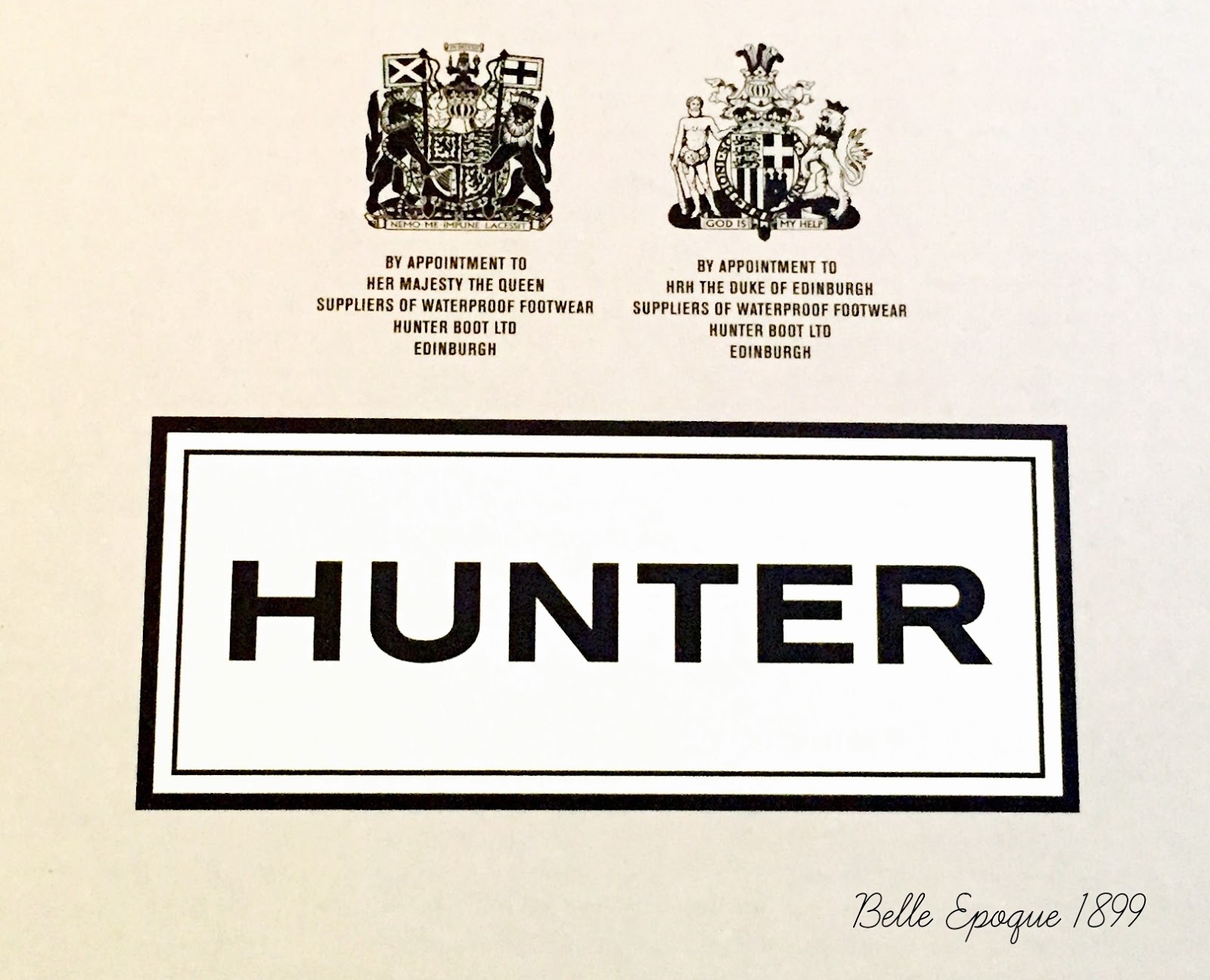 hunter boots logo