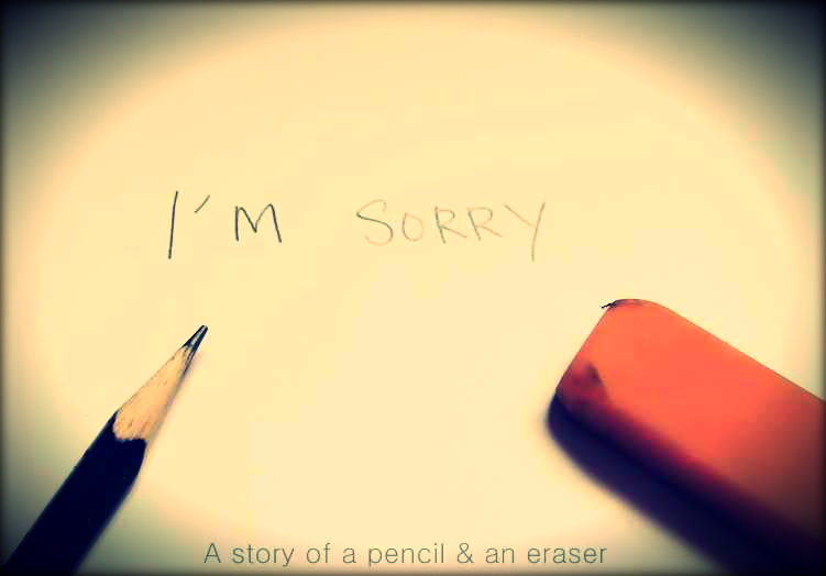 The Story Of A Pencil And An Eraser — Elle's Notebook