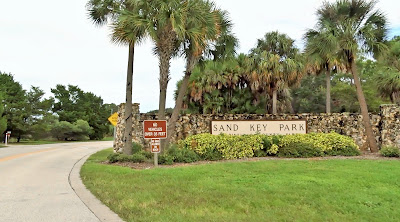 Ausstattung in Sand Key Park, Florida USA