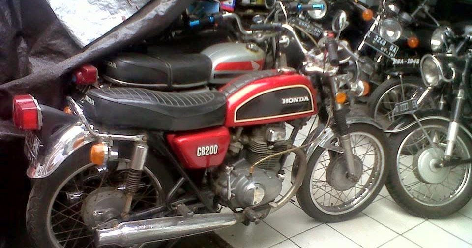LAPAK Honda  LAWAS  Dijual Honda  CB200 Tahun 1976 Kondisi 