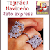 TejiFacil Navidad (Reto EXPRESS): Patrones y materiales!!! :)