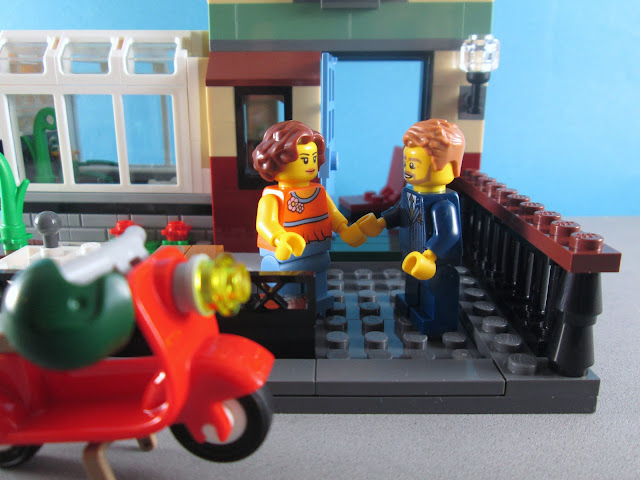 MOC LEGO Momentos com Minifiguras