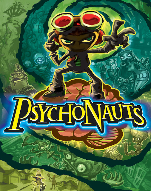 Psychonauts Double Fine Productions Poster Cover