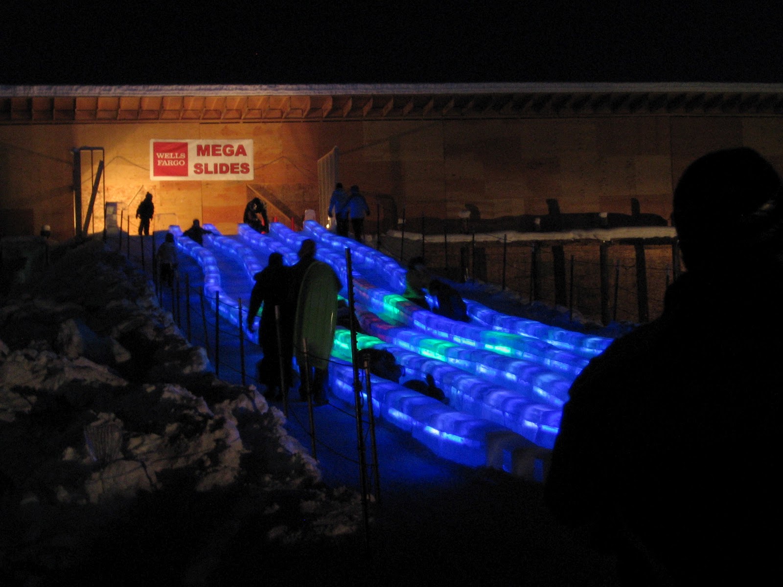 Homemade Alaska Ice Sculptures At Ice Alaska