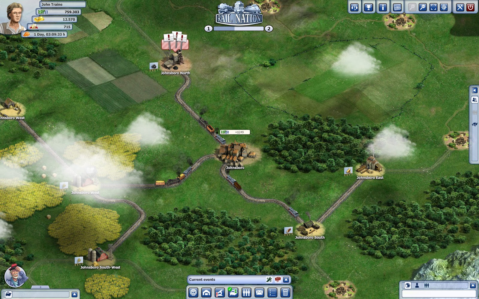 Rail Nation (Review) - Web Game 360 Rail Nation (Review) - Web Game 360