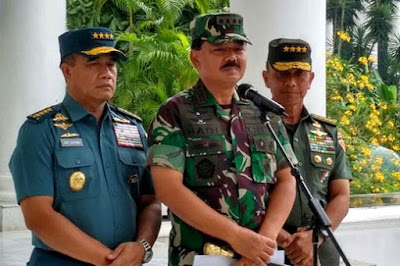 Panglima TNI Marsekal Hadi Tjahjanto Mutasi 31 Pati dan 7 Pamen TNI