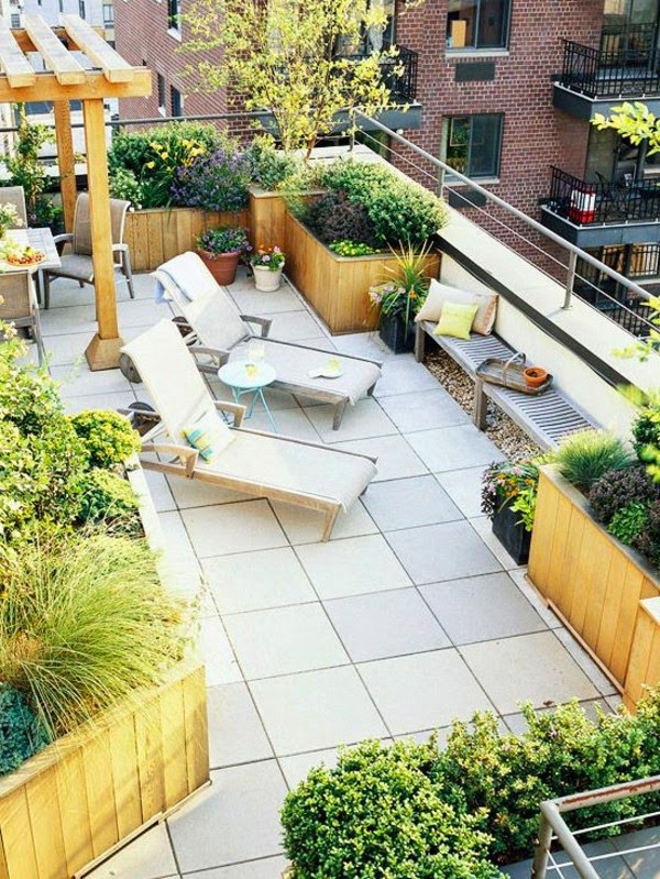Terrace garden – beautiful design ideas!