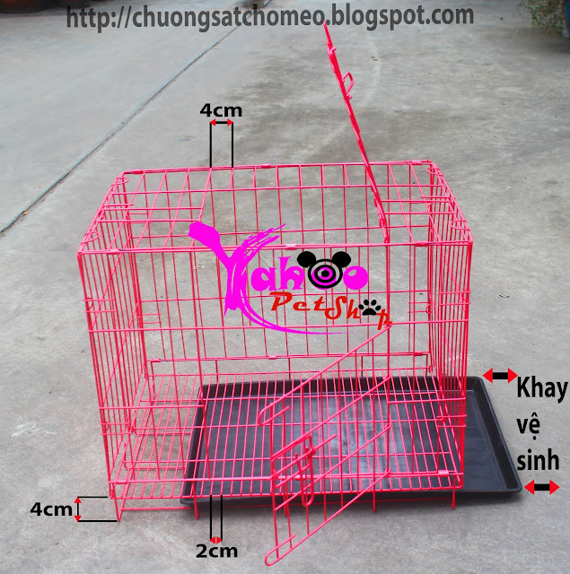 chuồng sắt sơn tĩnh điện chó mèo chuồng sắt sơn tĩnh điện chó mèo