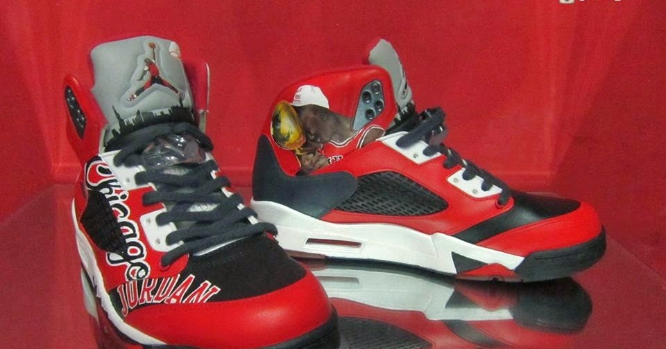 Jordan V MJ the GOAT Tribute Custom | Skate Shoes PH - Manila's #1 ...