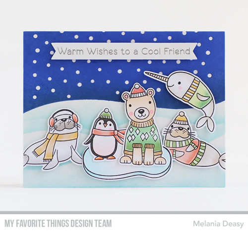 Handmade card by Melania Deasy featuring products from My Favorite Things #mftstamps