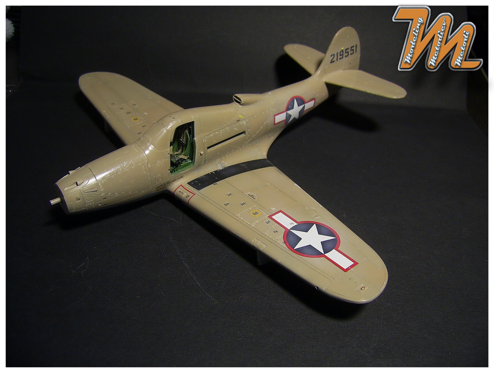 Bell P-39Q Airacobra, USAF, Eduard 1:48