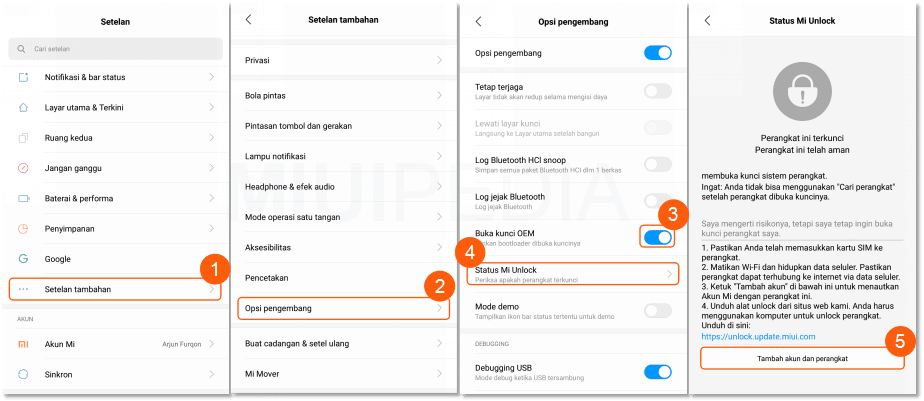 cara aktifkan buka kunci OEM cara aktifkan buka kunci OEM