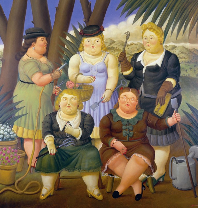 Chelín maduro Opuesto EL ARTE Y ACTIVIDAD CULTURAL: Fernando Botero y Sus Obras de Mujeres "Gordas "