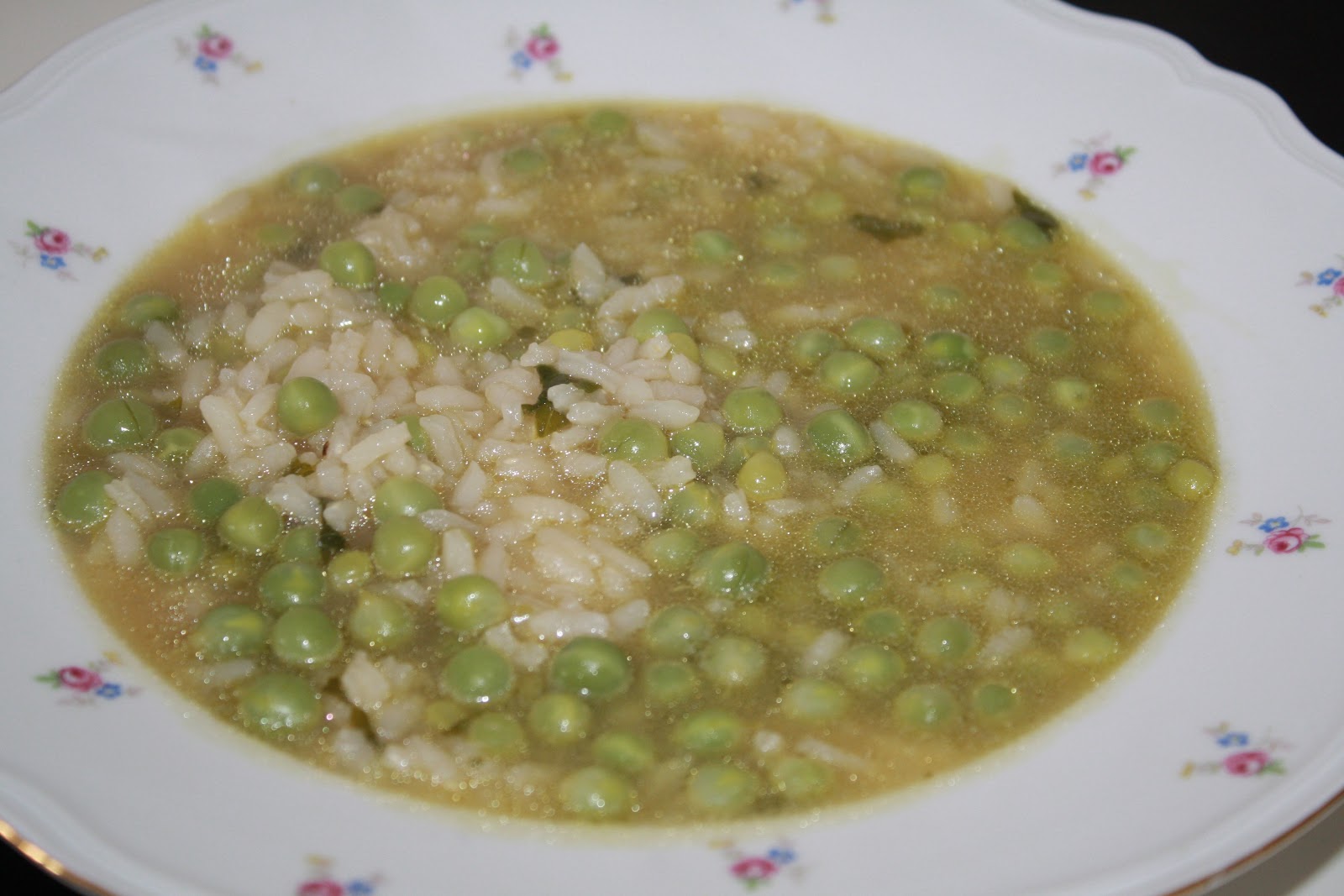 La Cuciniera Moderna Risi e bisi ovvero riso e piselli