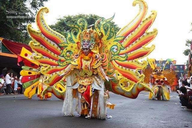  Gambar  Karnaval  Banyuwangi Ethno Carnival Bagus Barong 