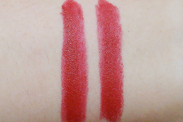 Swatch: MAC Lipstick in Russian Red (Matte)