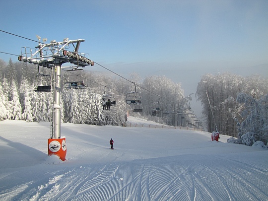Stacja narciarska "Soszów" w Wiśle.