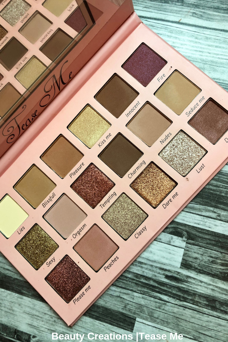 beauty creations book palette