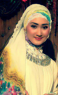 Model Desain Hijab Pengantin