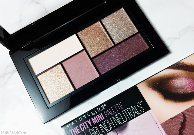 Prairie Beauty: REVIEW: Maybelline City Mini Palette in Chill Brunch  Neutrals
