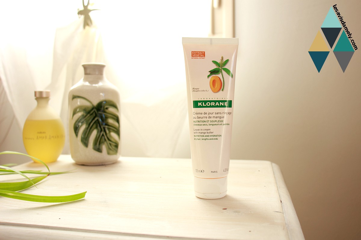 Mon avis sur la crÈme de jour sans rinÇage pour cheveux secs de klorane