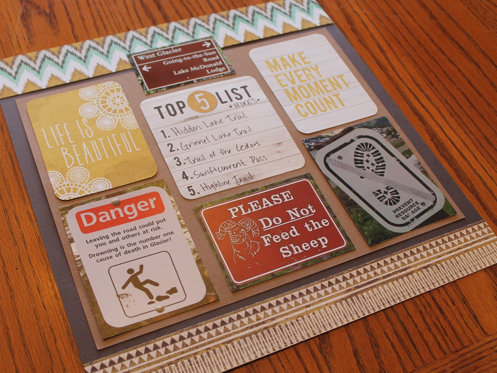 Adventure Scrapbooks Scrapbooking Basics The End