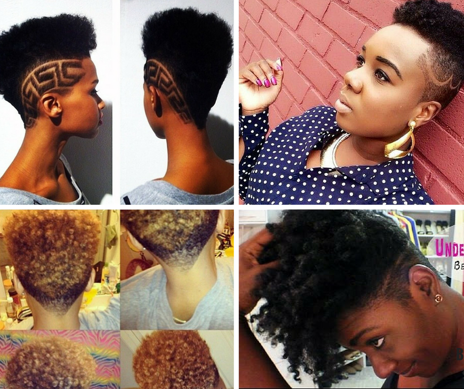 Natural Hair Female Undercut Designs The Best Drop Fade Hairstyles