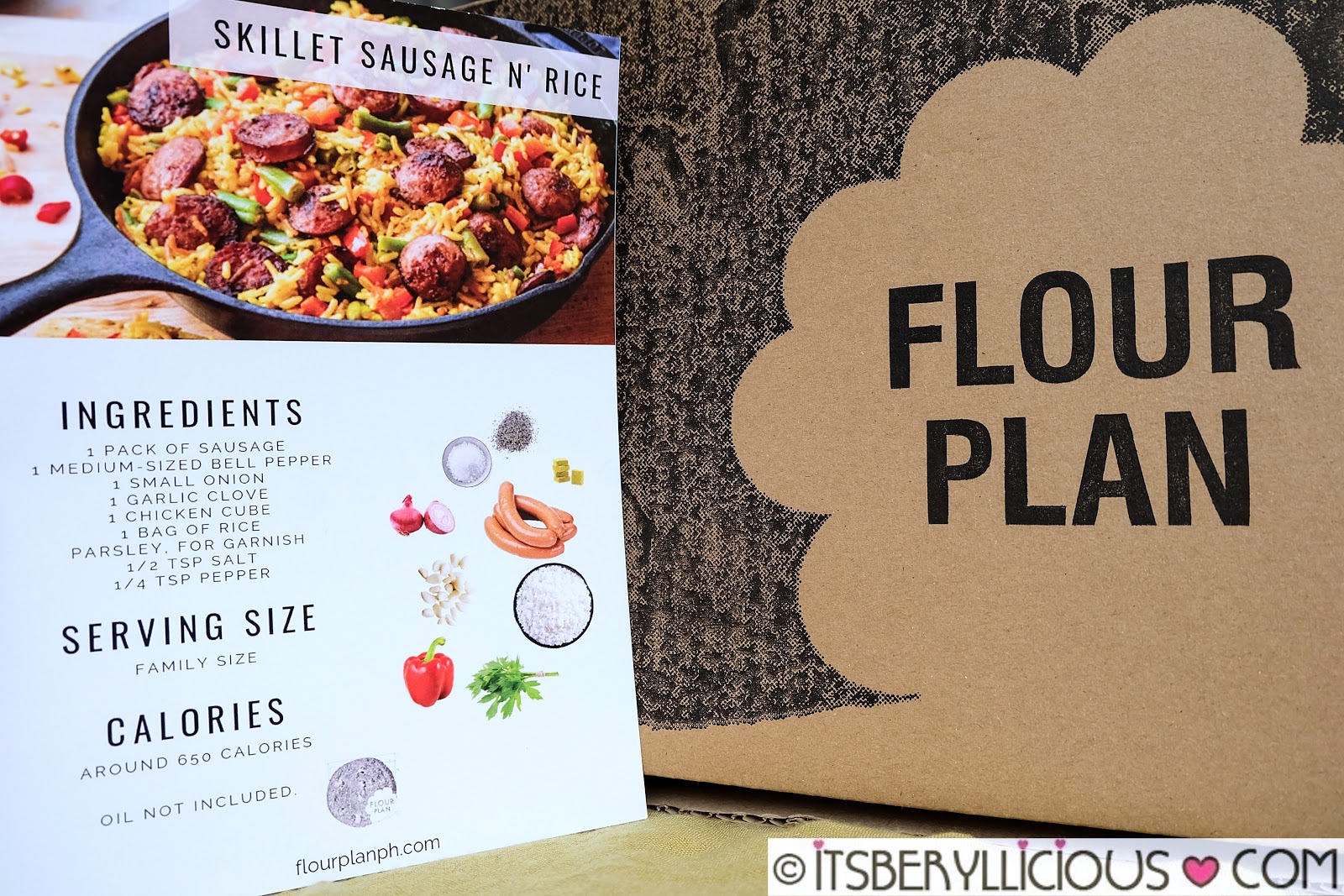 Flour Plan DoItYourself Recipe Kit Skillet Sausage n' Rice