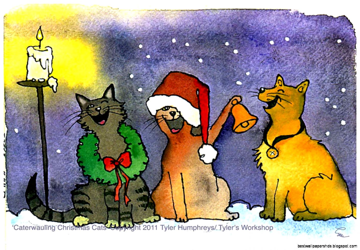 Popular items for watercolor cat on Etsy