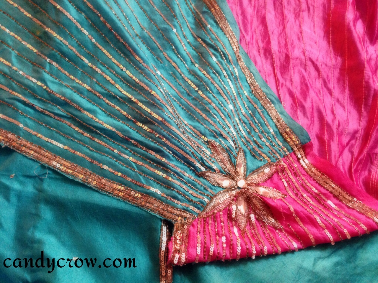 Butterfly Saree and Blouse Design | Candy Crow- Indian Beauty and ...