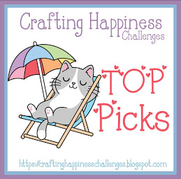 I Won a Top Pick at Crafting Happiness Challenge