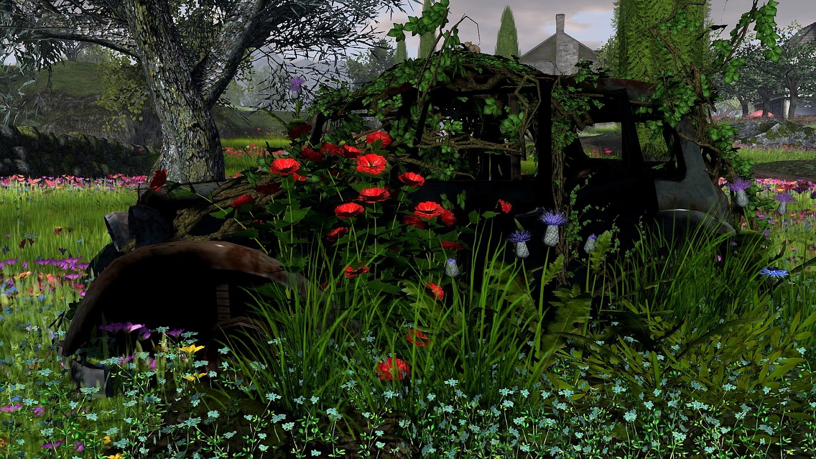 Echt Virtuell Zehn Fotos von Field of Dreams und L'intangible