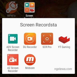 aplikasi untuk merekam layar android