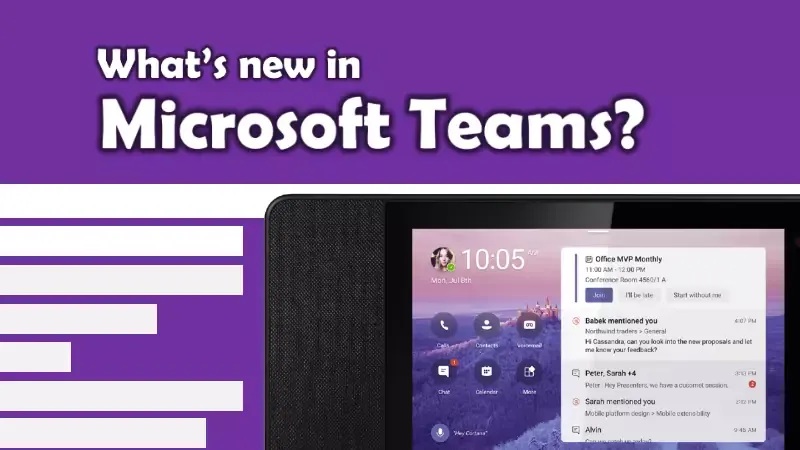 Features added to Microsoft Teams in November 2020 update