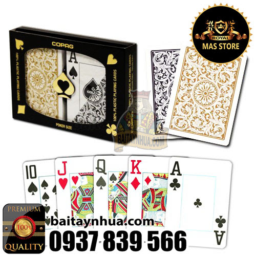 Bài Tây Nhựa ROYAL CAO CẤP - 100% Plastic - Made In Taiwan - Japan - 28